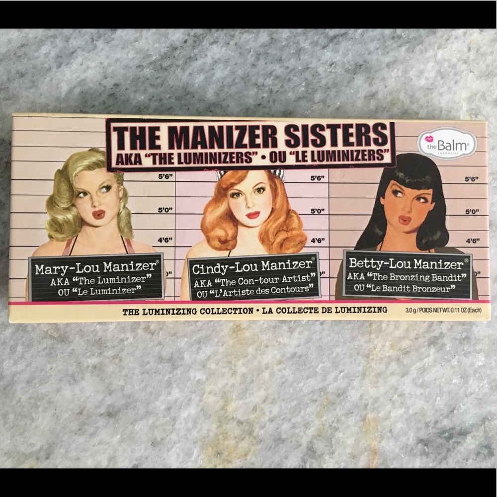 The Balm: The Manizer Sisters highlight palette